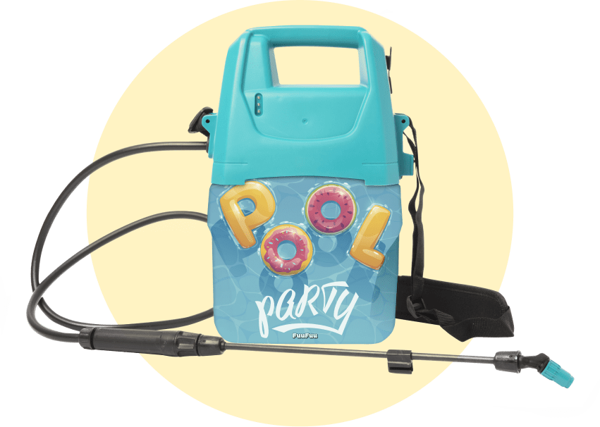 Pulverizador de agua pool party